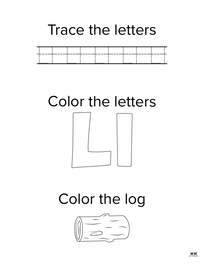 Engaging Letter L activity for early readers and young learners Worksheet featuring words that begin with the letter L for preschool learning