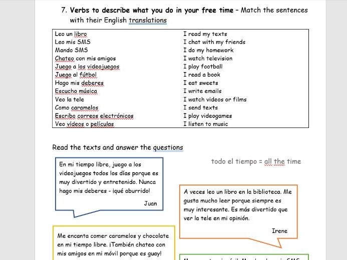 Present Tense Challenge worksheet for second graders focusing on regular verbs and verbs ending in Y