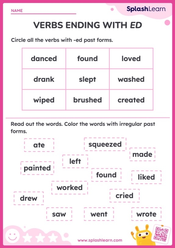 Second grade worksheet focused on changing future tense verbs ending in Y to present tense