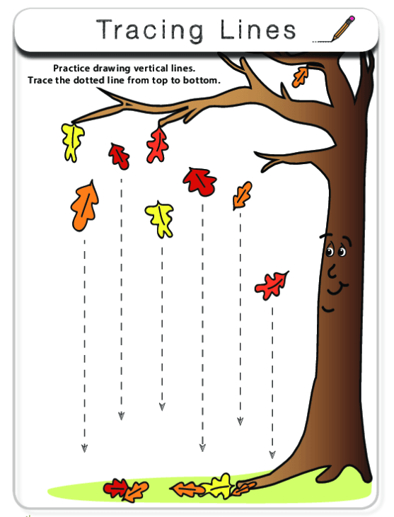 Prewriting Skills worksheet for tracing horizontal lines to enhance fine motor abilities in young learners