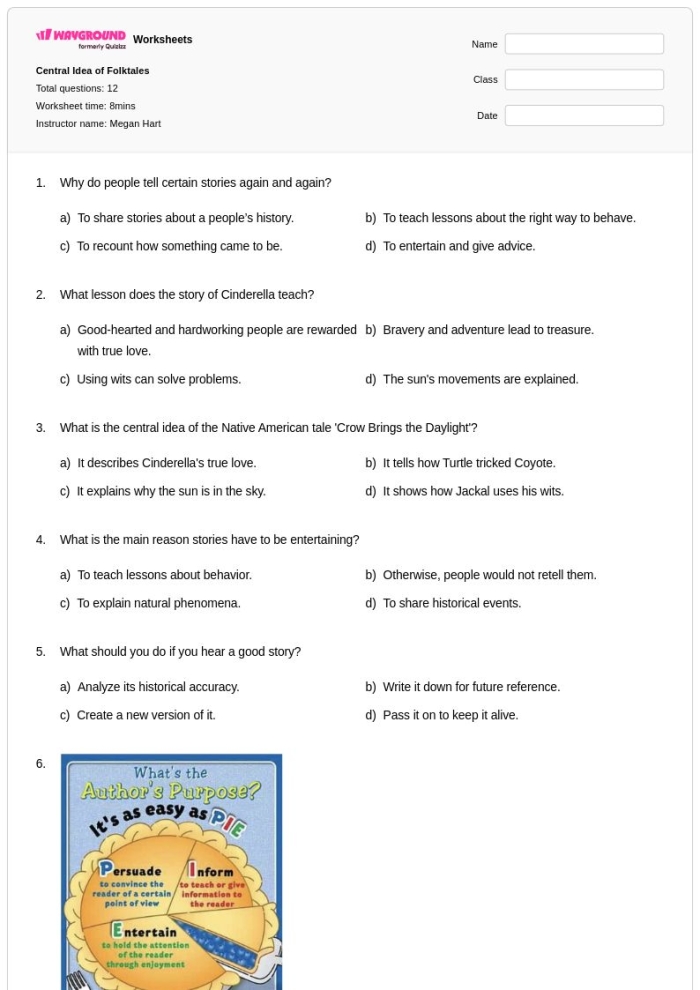 Folktales The Princess Mouse sight word worksheet for third grade students 15 Third grade reading worksheet featuring a Folktales The Princess Mouse lesson for sight word practice 15
