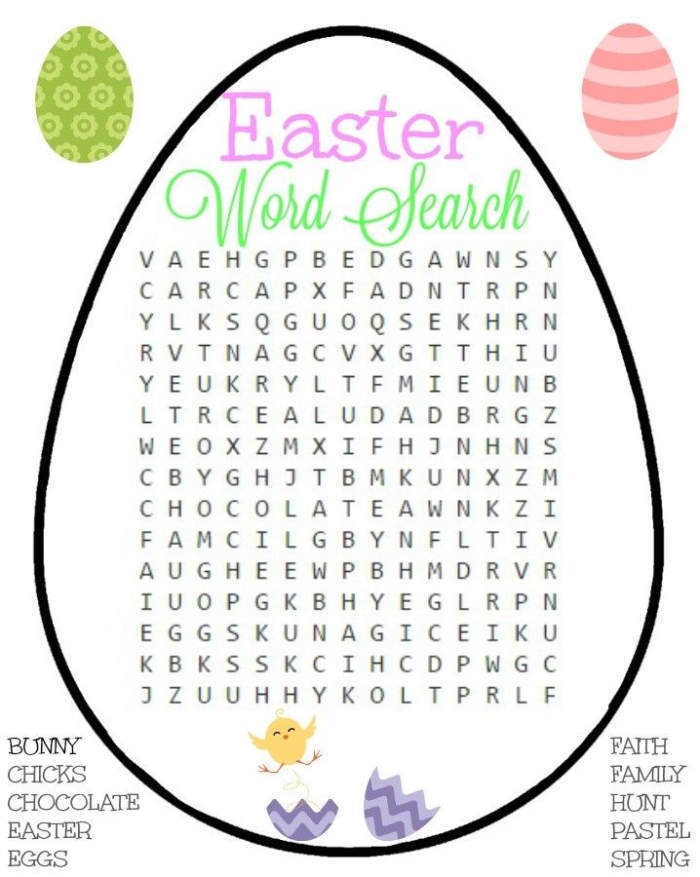 Printable Easter Egg Hunt Maze worksheet for kids to practice numbers and counting