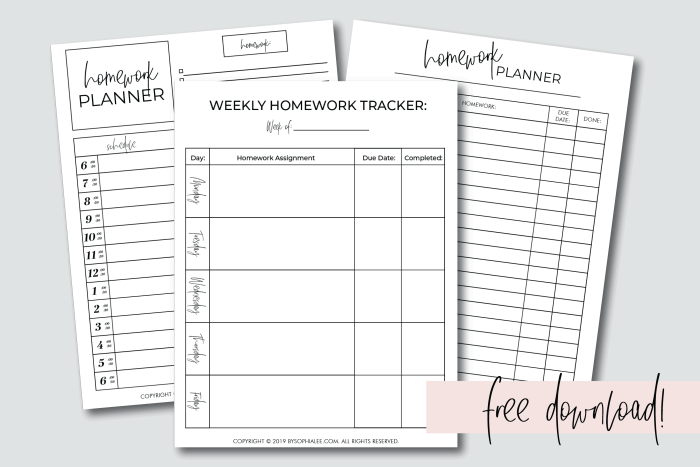 Printable homework planner worksheet number 11 for second grade math practice Colorful second grade algebra homework planner worksheet for elementary students