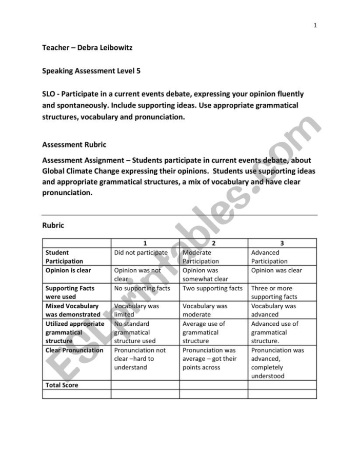 Printable worksheet for developing student-facing language objectives in phonics