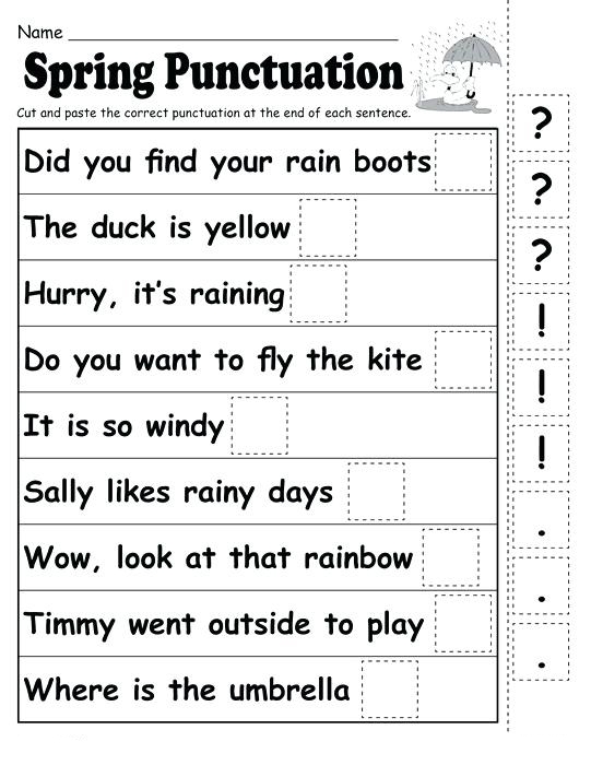 Interactive punctuation matching activity for students to enhance their reading skills Punctuation Practice worksheet for fourth graders featuring a matching exercise for punctuation marks and their definitions