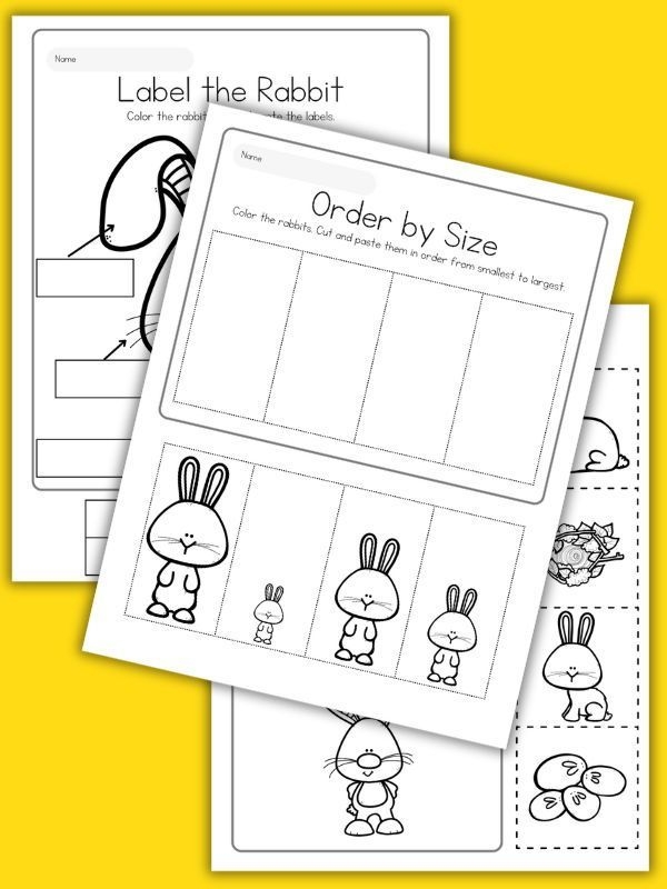Phonics worksheet for Third Grade Colorful illustration of the Race to Draw the Bunny! worksheet designed for third graders. Engaging phonics activity for kids to enjoy during Easter.
