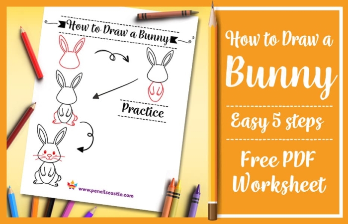 Image title showcasing the engaging Race to Draw the Bunny! phonics worksheet for fun learning activities ALT text for a worksheet featuring a bunny drawing race designed for third graders during Easter festivities