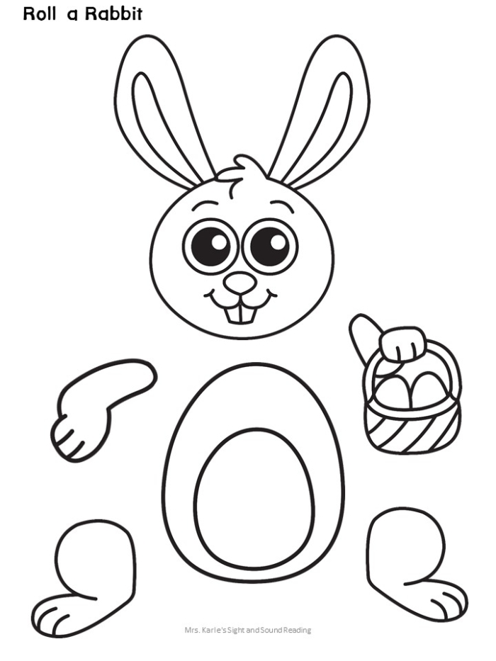 Image title: Exciting bunny drawing race activity for Easter-themed learning ALT text: Engaging third graders in the Race to Draw the Bunny! worksheet for phonics fun
