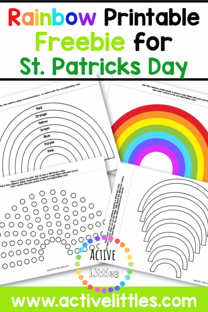 Rainbow Coloring Page Worksheet Number 6 Pre-K student working on a rainbow coloring page worksheet for science practice
