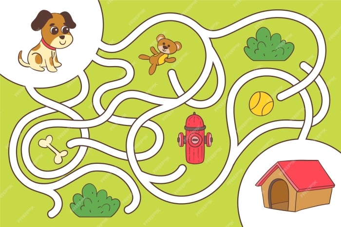 A kindergarten student traces a path through a number maze featuring the prince counting from 1 to 20 to reach Rapunzel in her tower