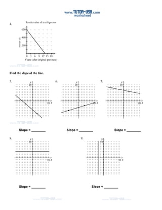Rate of Change from Tables Worksheet for 8th Grade Math Lesson 19 Eighth grade math worksheet focusing on calculating the rate of change from linear function tables