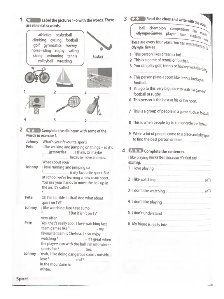 Read the Word Clues worksheet for enhancing vocabulary skills Worksheet for second graders to explore unknown words and their meanings