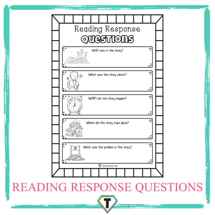 Reading Response Journal Activity Sheet for Young Readers Grade 4 Fourth grade reading response journal worksheet template for students to reflect on completed books