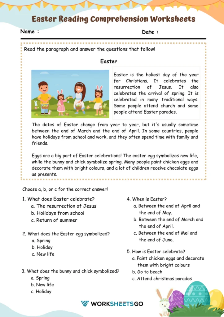 Reading Comprehension worksheet featuring the fable The Serpent and the Eagle for fourth graders