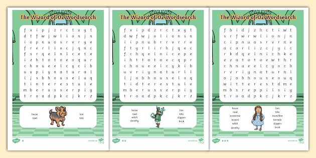 Reading comprehension worksheet featuring "The Wonderful Wizard of Oz" for fifth graders