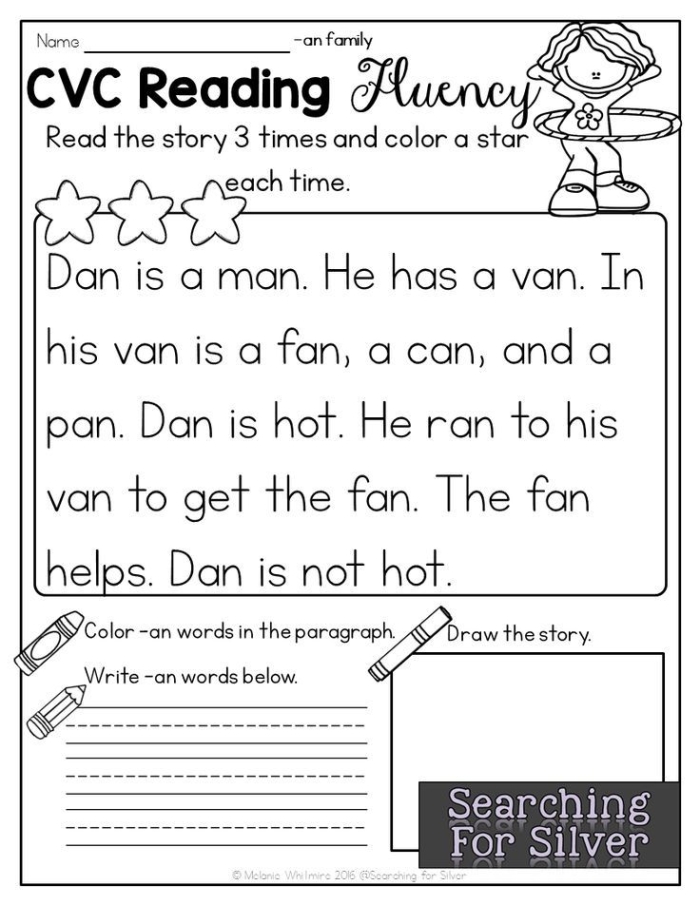 Reading for Fluency The Golden Bird worksheet number 21 Fourth grade reading fluency worksheet featuring The Golden Bird fairytale excerpt