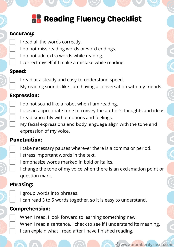 Children practicing reading fluency with a passage from Through the Looking-Glass