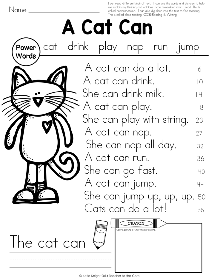 Children practicing reading fluency with an excerpt from Through the Looking-Glass