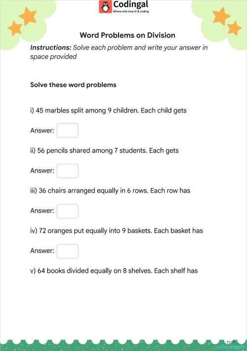 Worksheet image illustrating practical multiplication exercises for students Real World Multiplication worksheet for fifth graders featuring multi-step word problems
