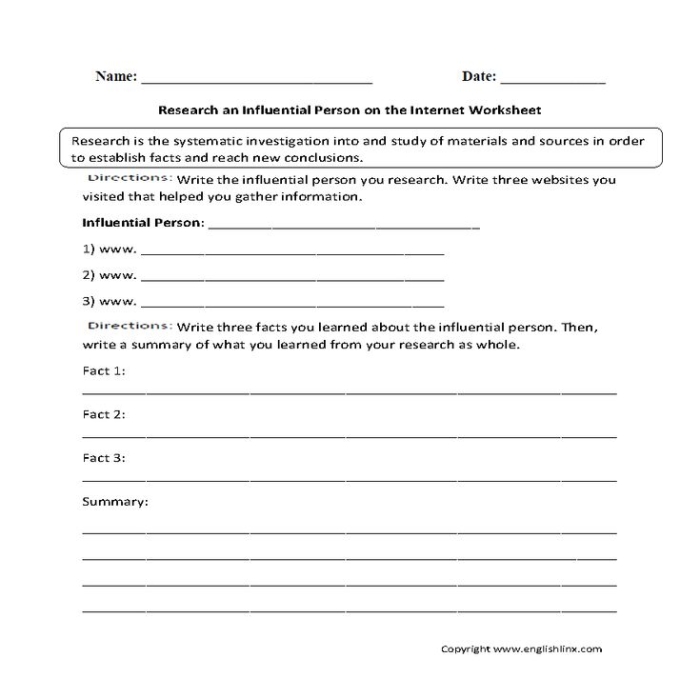 Graphic organizer designed for third graders to research significant figures effectively. Research an Important Person worksheet for organizing key details.