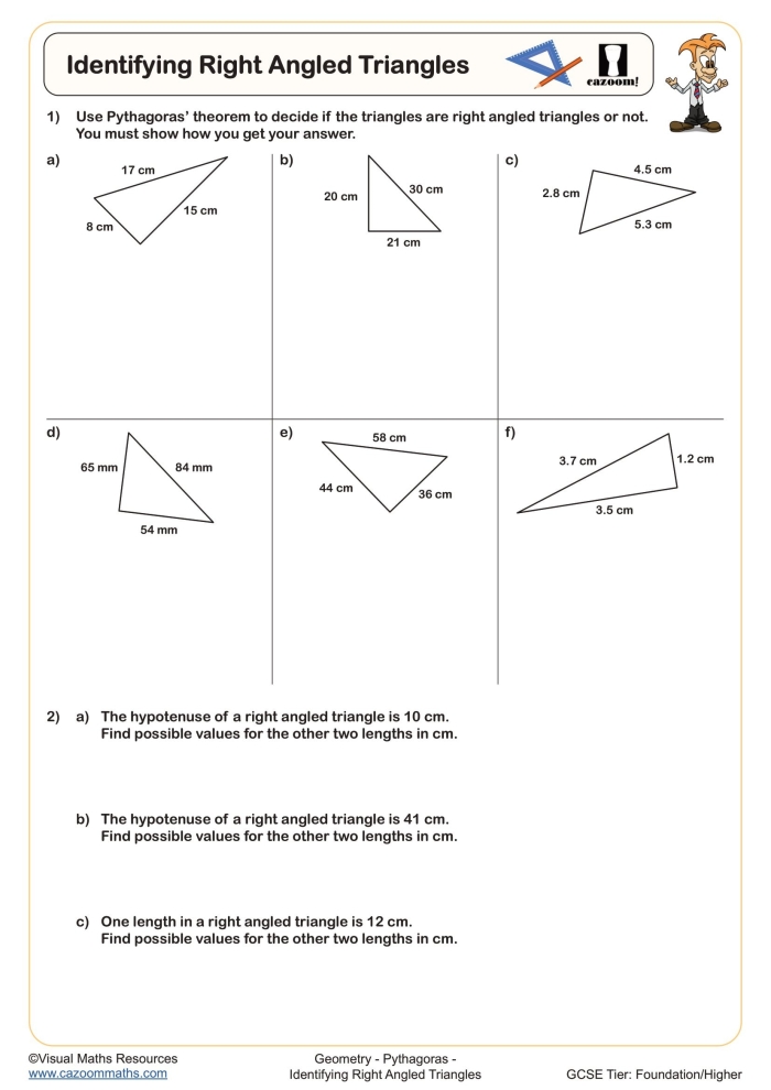 Right Angles Geometry worksheet for fourth graders featuring mixed operations practice