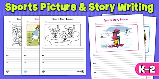 Second grade worksheet featuring a story about two friends roller skating to practice event sequencing