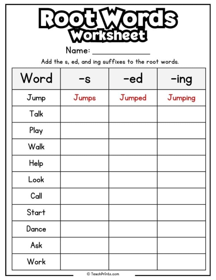 Root It Out: Word Sort worksheet for fourth grade students Cut-and-paste activity for categorizing root words in Earth and Space Science