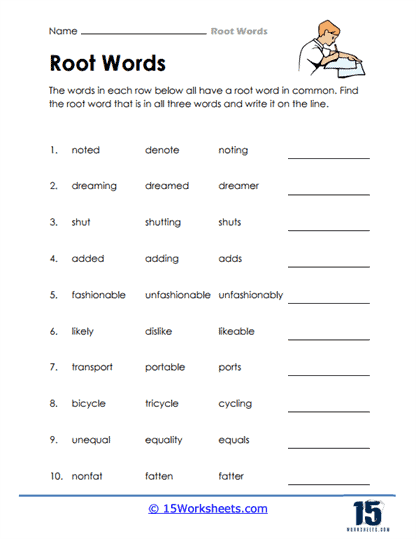Root It Out: Engaging Word Sort Worksheet for Earth and Space Science Worksheet featuring a cut-and-paste word sort activity focused on root words for fourth graders