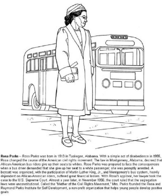 Rosa Parks Historical Heroes worksheet for second graders focusing on algebra concepts. Educational resource highlighting the legacy of civil rights leader Rosa Parks.