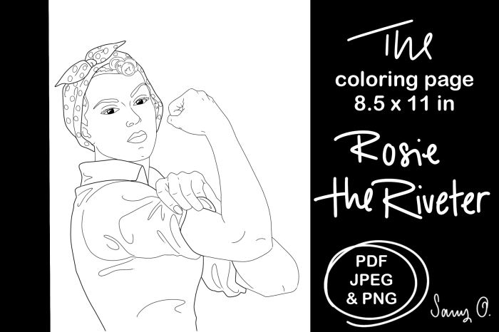 Second Grade Rosie the Riveter Coloring Page Math Worksheet 24 Rosie the Riveter addition worksheet for second grade math practice