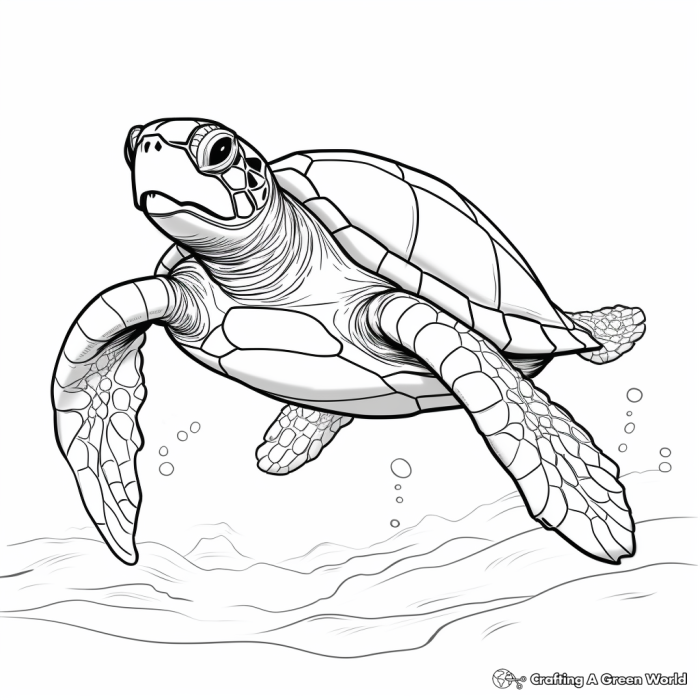 Rounding Color by Number: Engaging Sea Turtle and Sea Stars Activity for Third Graders Colorful sea turtle and sea stars rounding color by number worksheet for kids