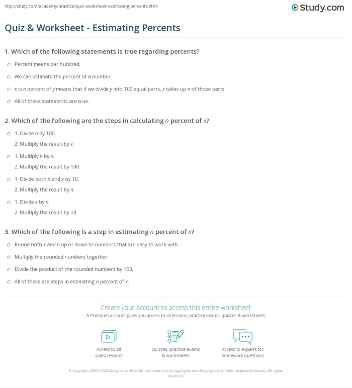 Fourth grade physical science worksheet for rounding decimals and converting to percents