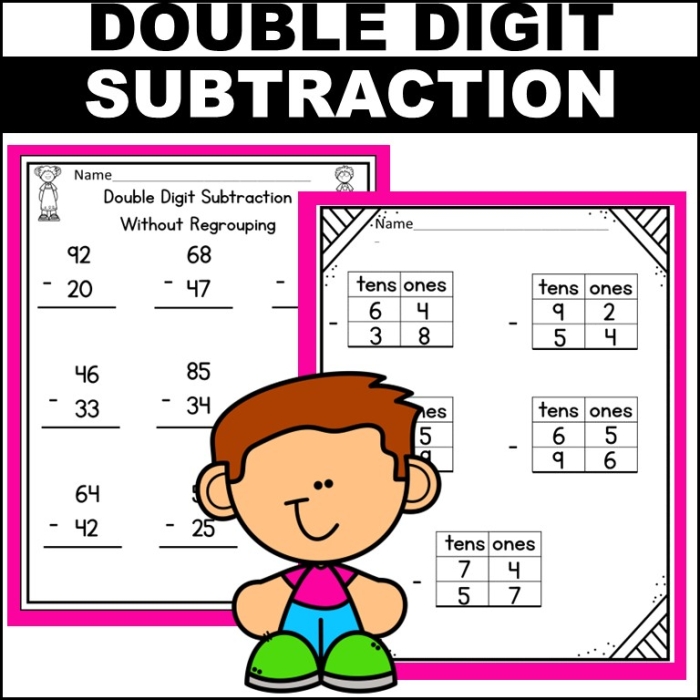 Sailing With Subtraction: Engaging Math Worksheet for 2nd Grade Two-digit subtraction practice worksheet for second graders featuring a sailing theme