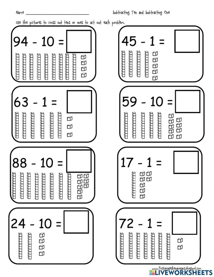 Sailing With Subtraction: Engaging Math Practice for Young Learners Worksheet featuring two-digit subtraction problems for second graders
