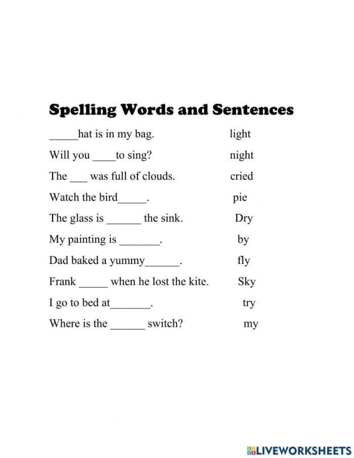 Sixth grade worksheet for correcting seasonal spelling errors in sentences number eleven
