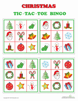 Third grade printable worksheet showing a set of seasonal playing cards with winter, spring, summer, and fall icons