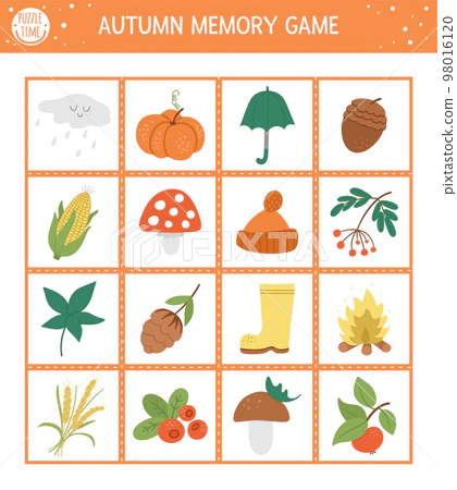 Printable third grade geometry worksheet featuring a complete set of seasonal playing cards with symbols for winter, spring, summer, and autumn