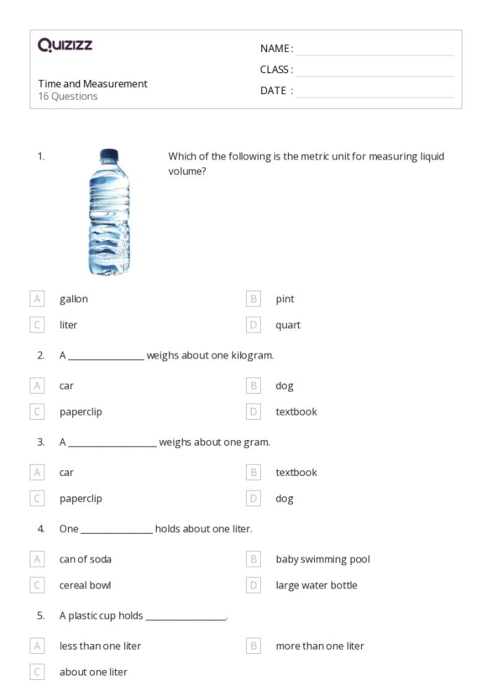 Second grade math worksheet showing analog clocks with AM and PM times for students to practice telling time to the nearest five minutes