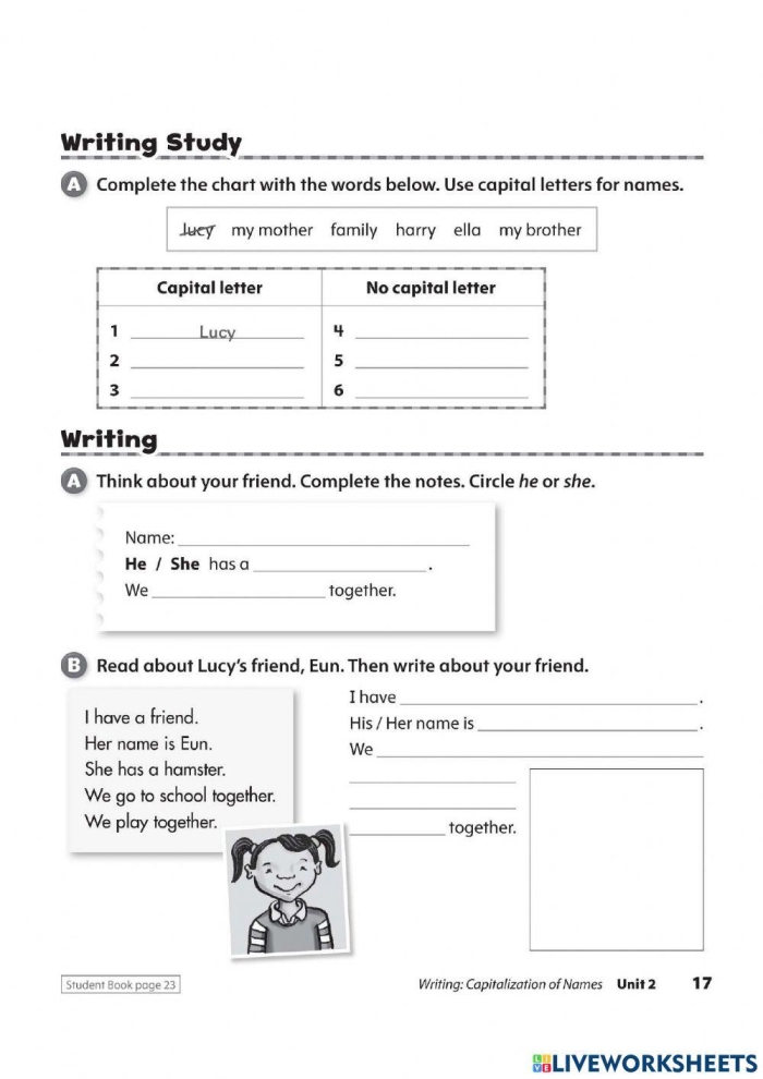 Worksheet for second graders to explore their favorite animals through research and writing