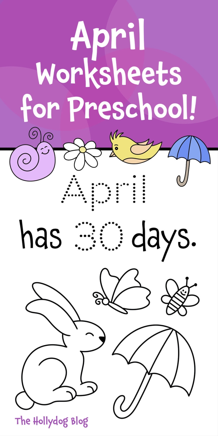 Printable April Calendar Worksheet for Second Grade Reading and Counting Practice 11 Second grade student filling out a printable April calendar worksheet to practice counting days during spring