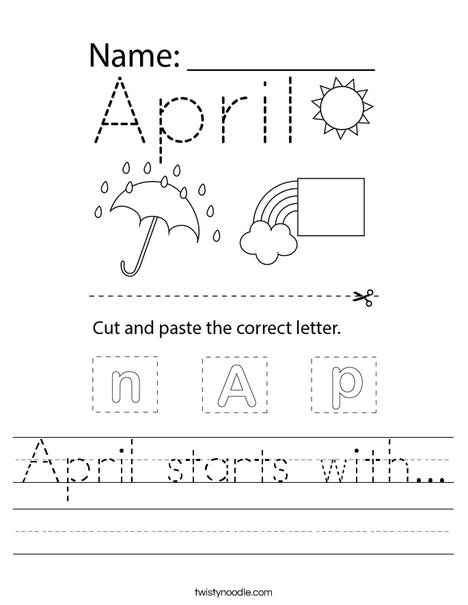 April Spring Calendar Printable for Second Grade Math and Reading Practice A colorful April calendar worksheet featuring spring flowers and numbered days for second grade students to practice counting and calendar skills