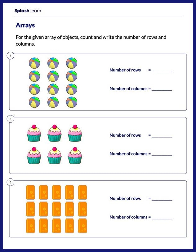 Array Practice Worksheet 12 Multiplication and Repeated Addition Exercises Second grade multiplication worksheet focusing on identifying arrays through repeated addition and word problems