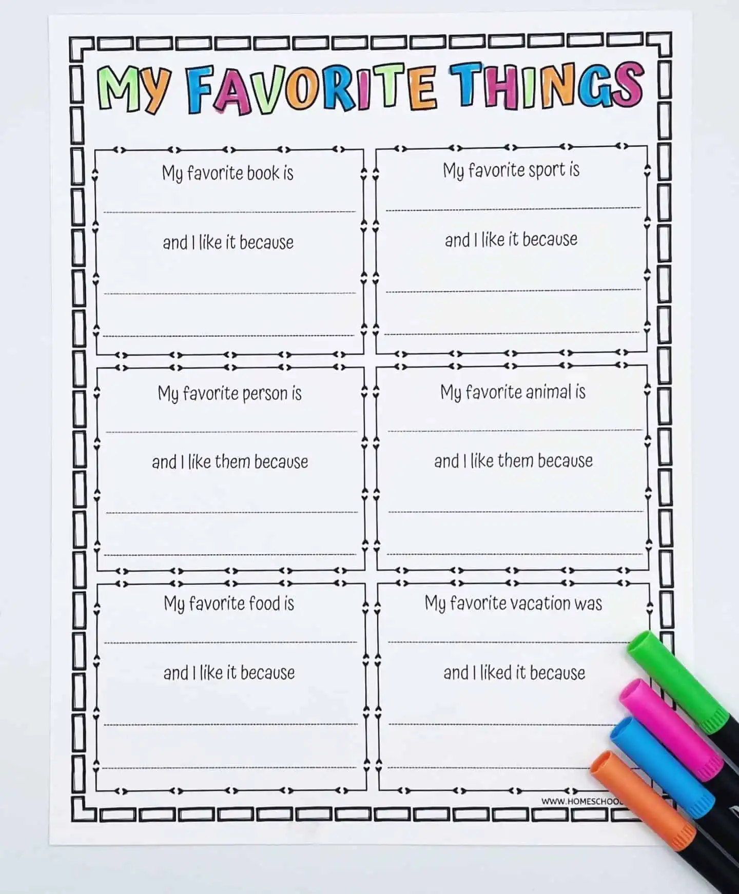 My Favorite Book Outline worksheet for developing opinion writing skills Worksheet for second graders to outline their favorite book and organize their thoughts