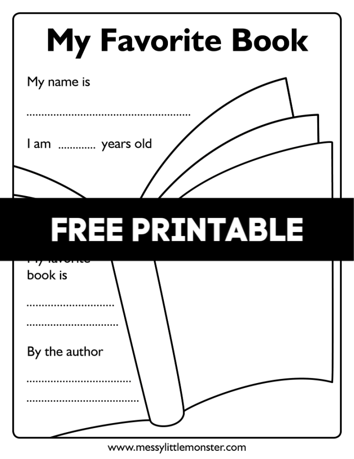 Opinion writing organizer to help students craft persuasive essays about their favorite books My Favorite Book Outline worksheet for second graders to organize their thoughts
