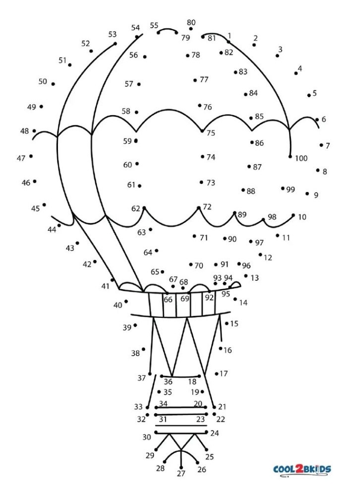 Second-grade students connecting dots in a Bug Game: Dot to Dot Counting worksheet