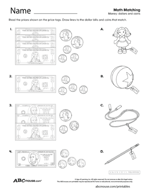 St. Patrick Day worksheet for second graders to count and sum various coin amounts