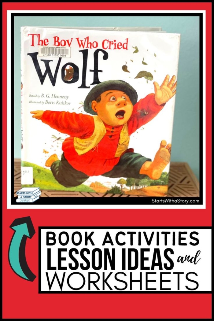 Worksheet focusing on prediction and comprehension skills for "The Boy Who Cried Wolf" fable. Engaging activities for second graders to enhance reading understanding.