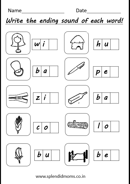 Find the Right Consonant Endings Worksheet 9 Addition Skills Second grade students practicing spelling verbs with -ed and -ing endings on worksheet number nine