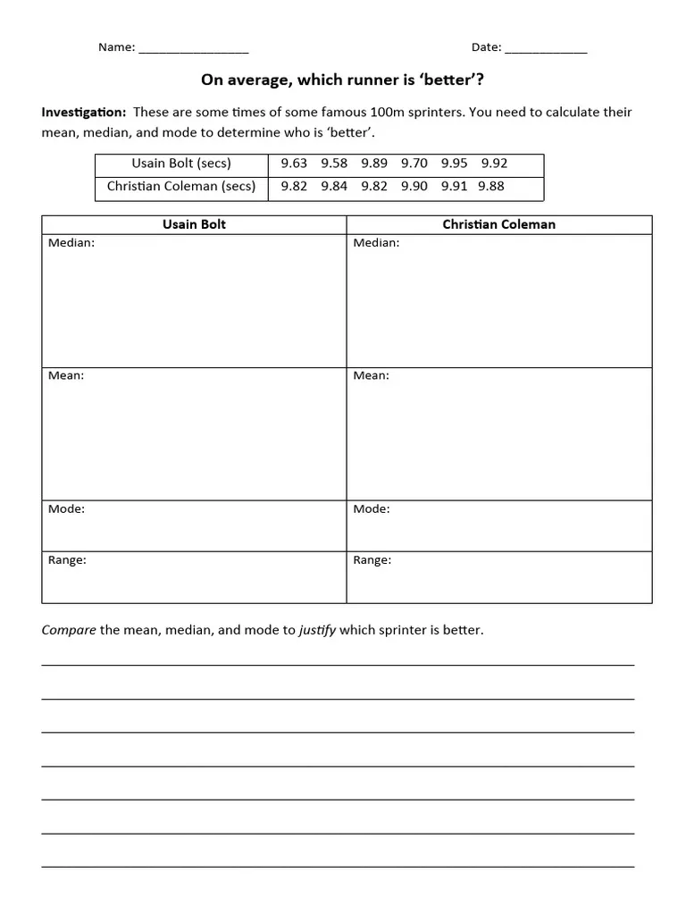 Engaging data representation worksheet for classroom discussions Worksheet for comparing sets of data to enhance critical thinking in second graders