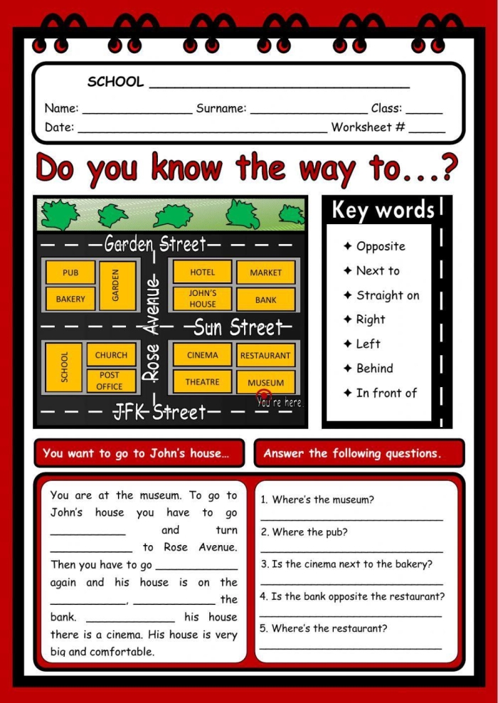 Geometry worksheet for Second Grade Practice Giving Directions worksheet for second graders focusing on geometry skills as students help Joyce navigate to the fair. Engaging activity that enhances directional understanding for young learners.